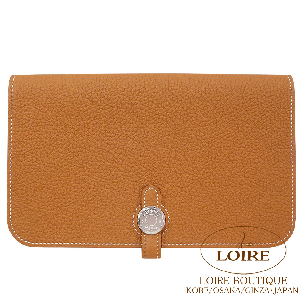 エルメス<br>ドゴン GM<br>ゴールド<br>トゴ<br>シルバー金具