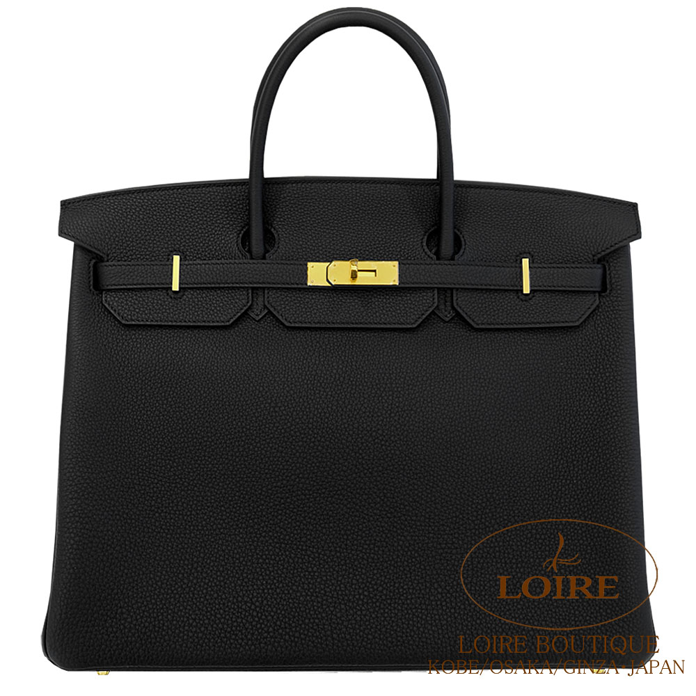 エルメス<br>バーキン 40cm<br>クロ <br>トゴ<br>ゴールド金具