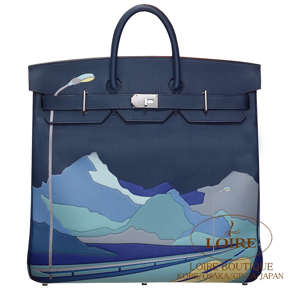 エルメス<br>オータクロア 50cm<br>エンドレスロード<br>ブルードプリュス×マルチカラー<br>トゴ×スイフト<br>シルバー金具