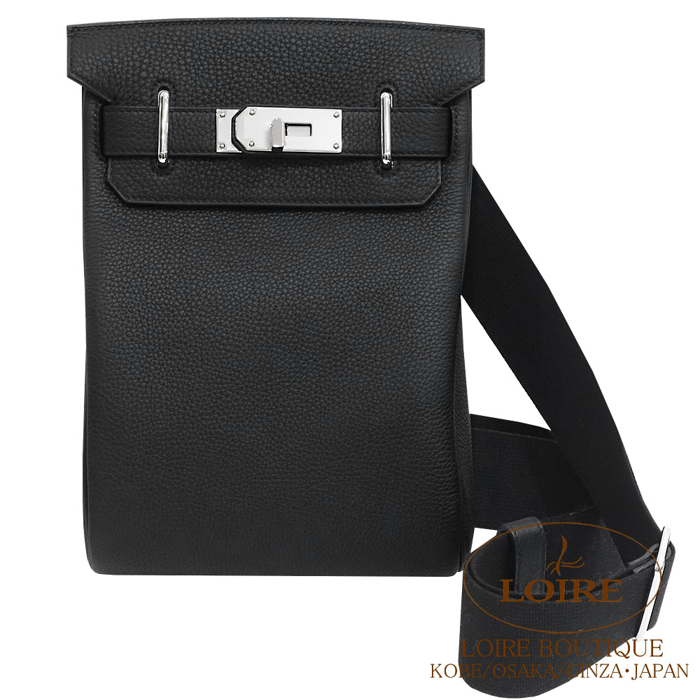 エルメス<br>アッカド PM<br>クロ<br>トゴ<br>シルバー金具