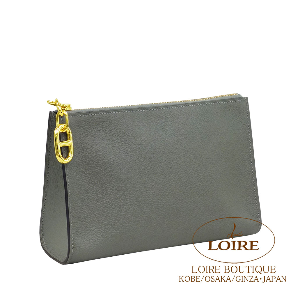 エルメス<br>ジップアンゴー シェーヌ・ダンクル PM<br>グリメイヤー<br>ヴォー・エヴァーカラー<br>ゴールド金具